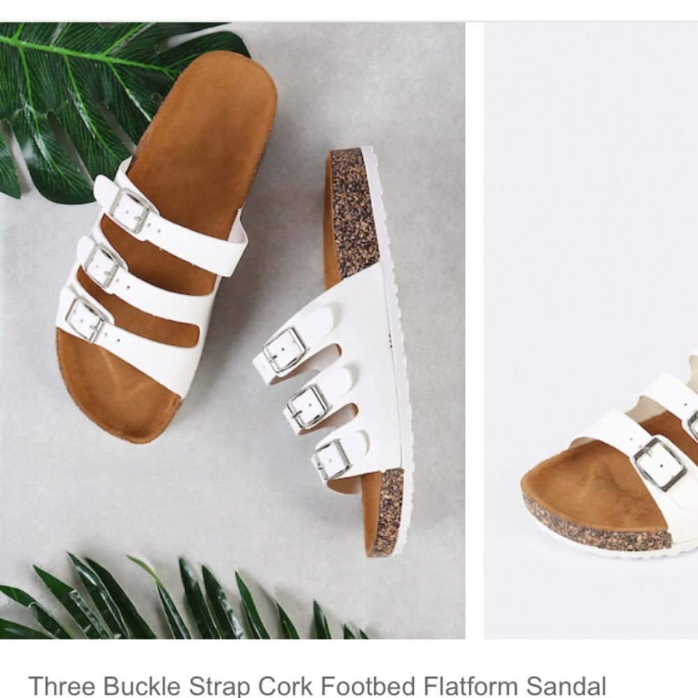 White Ladies Sandals